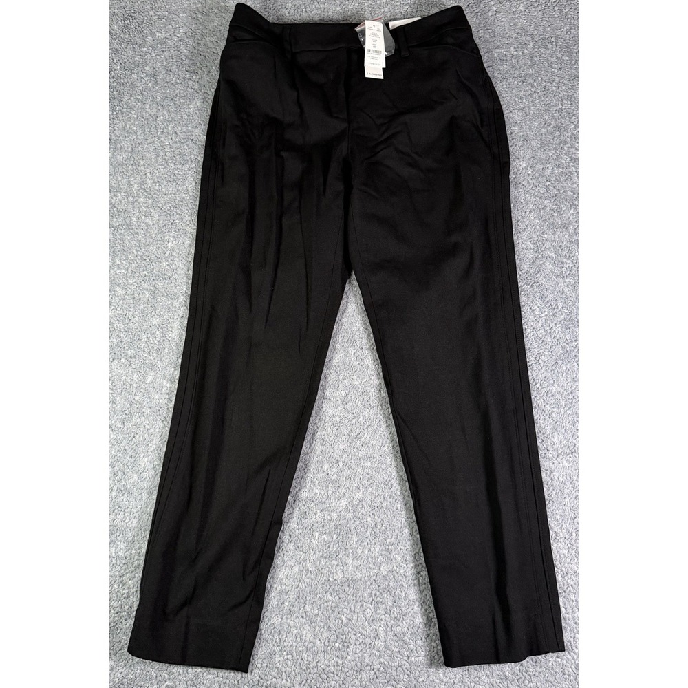 NWT White House Black Market Effortless Tapered Ankle Pants Size 4 Office Career